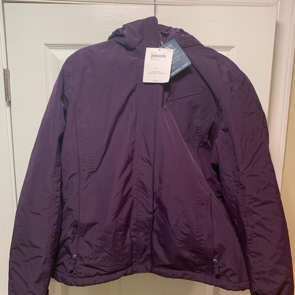 NWT Women's Land's End Squall Jacket SIZE XL (18)